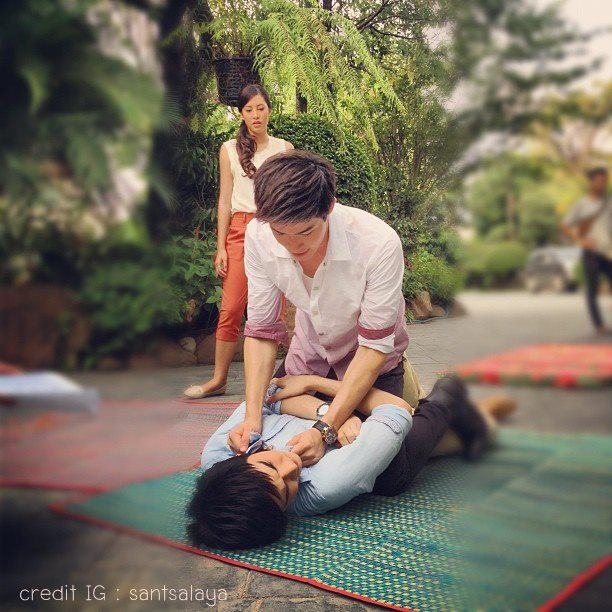 เบื้องหลัง ตูมตาม   จากกองละครแผนรักแผนร้าย