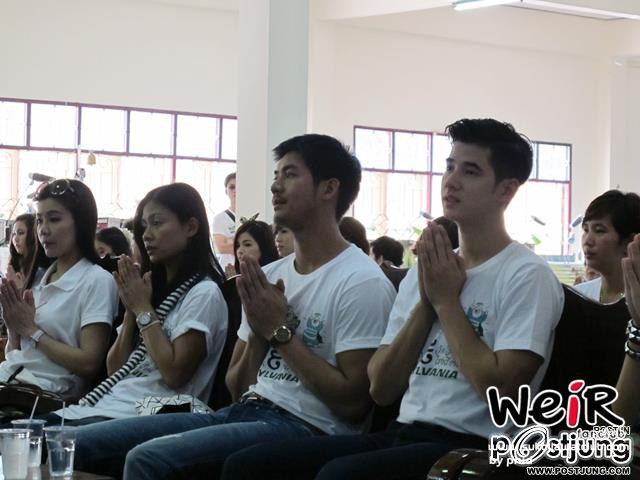 "เวียร์และมาริโอ้"ร่วมทำบุญ @ขอนแก่น