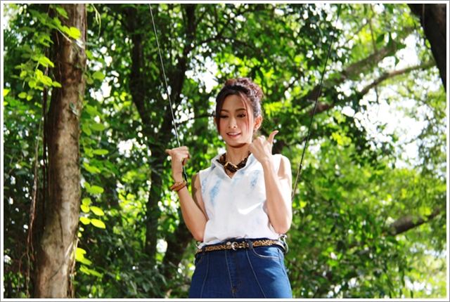 อยู่ห่างๆอย่างห่วงๆ " ธัญญ์-ยุ้ย" หวานเล็กๆกลางกอง"ป่านางเสือ2