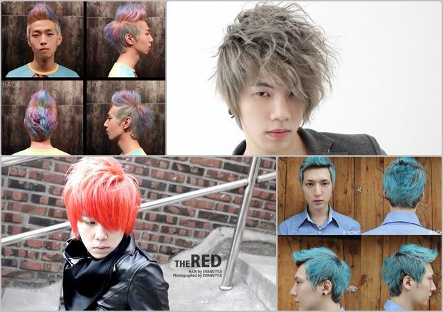 แฟชั่น สีผมเจ็บๆ ของ หนุ่มๆ มั่นหน้า