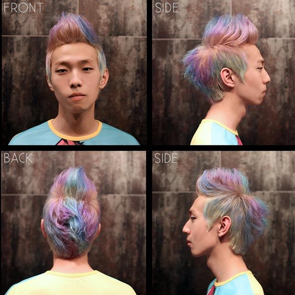 แฟชั่น สีผมเจ็บๆ ของ หนุ่มๆ มั่นหน้า