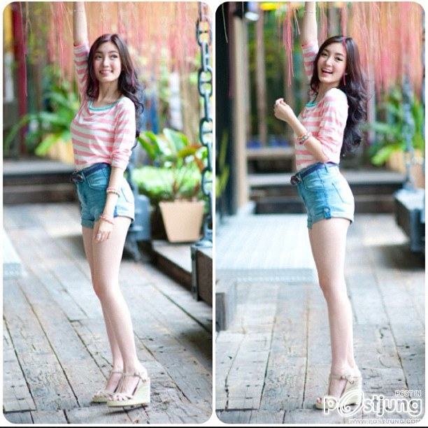 แพมแพม ดาราธิป ขาเธอสวยมาก สวยทั้งขา หุ่นและหน้าตา