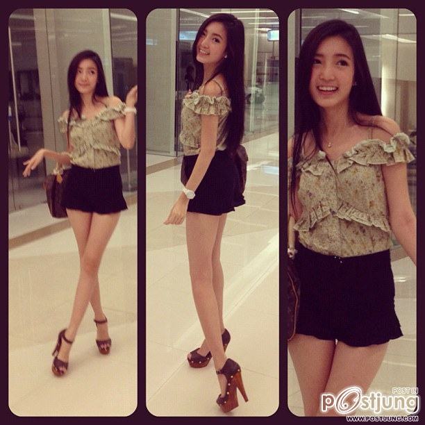 แพมแพม ดาราธิป ขาเธอสวยมาก สวยทั้งขา หุ่นและหน้าตา