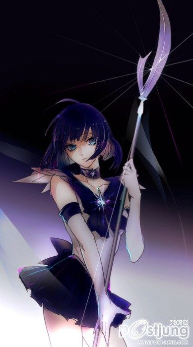 คนรัก Sailor Saturn