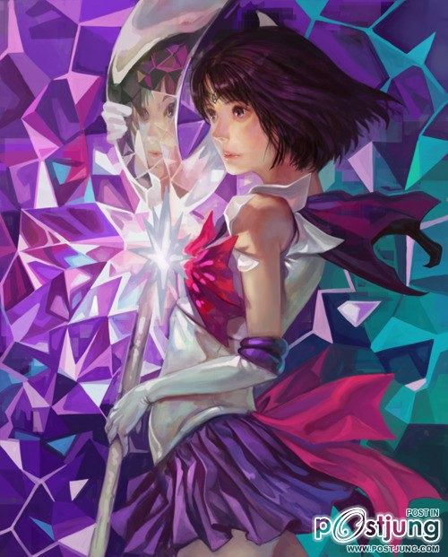 คนรัก Sailor Saturn