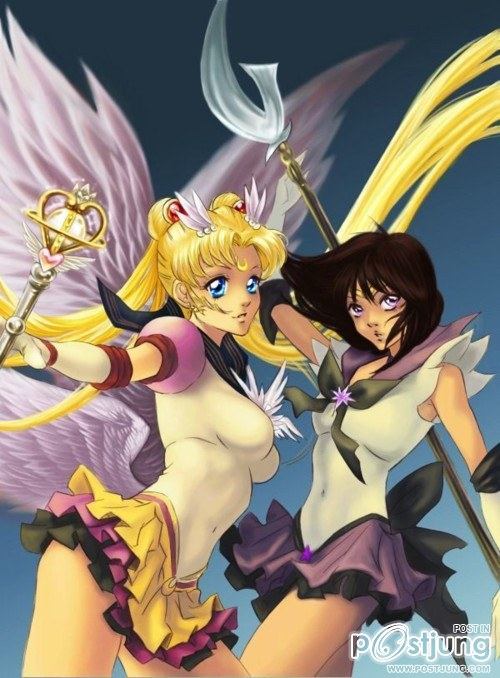 คนรัก Sailor Saturn