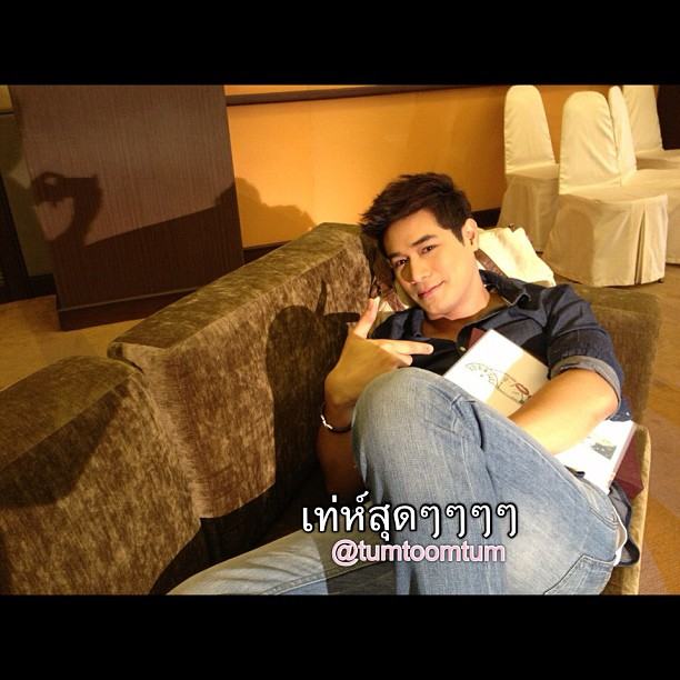 ชมพู่ อารยา ในกองละครคุณสามี (กำมะลอ) ที่รัก