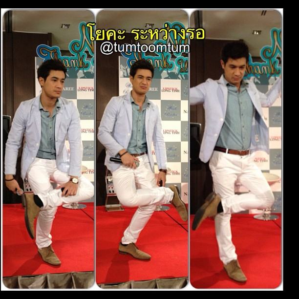 ชมพู่ อารยา ในกองละครคุณสามี (กำมะลอ) ที่รัก