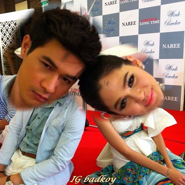 ชมพู่ อารยา ในกองละครคุณสามี (กำมะลอ) ที่รัก