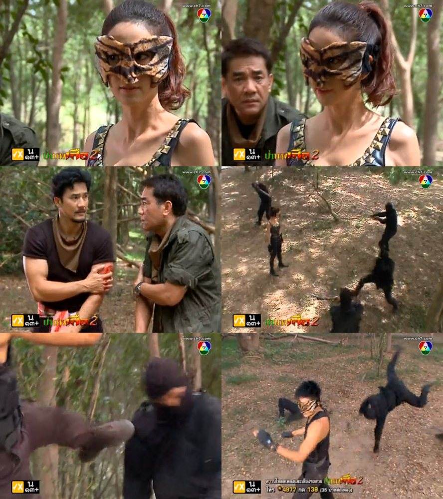 ยุ้ย จีรนันท์มาในหมาดนางเสือ สุดเท่เเละเซ็กซี่
