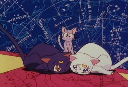 คนรัก Luna and Artemis และไดอาน่า