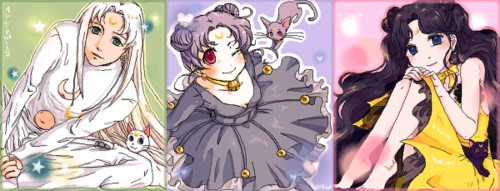คนรัก Luna and Artemis และไดอาน่า
