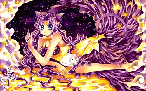 คนรัก Luna and Artemis และไดอาน่า