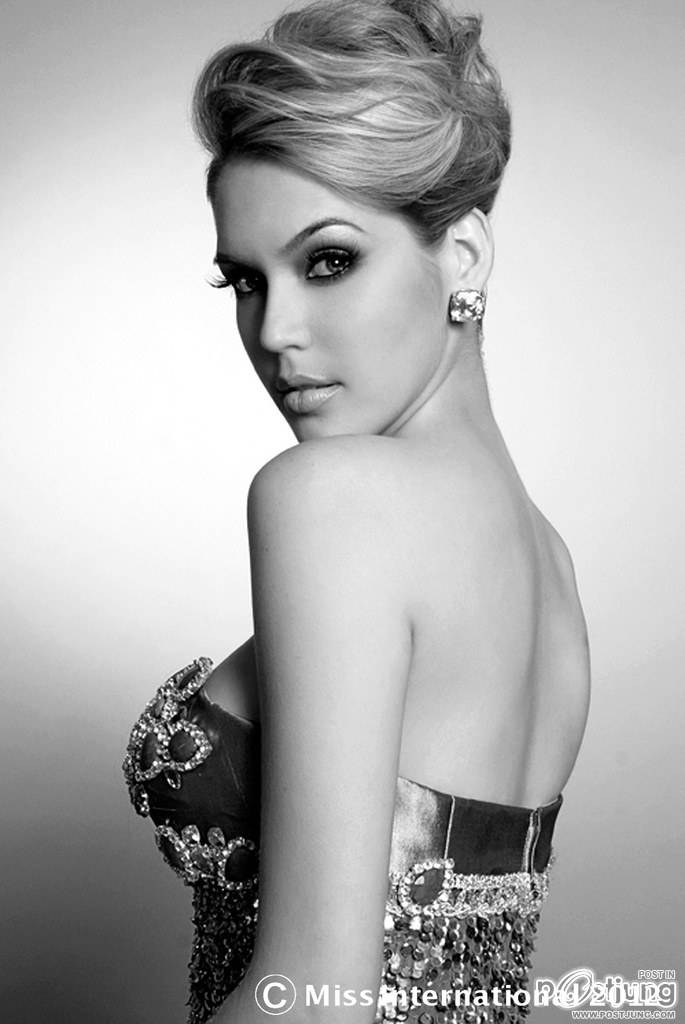 ตัวแทน Miss Venezuela International 2012 คู่แข่งรุ้งสินี