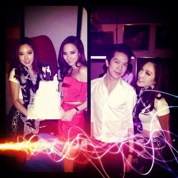 อั้ม พัชราภา นำทีมเพื่อนสาว เซอร์ไพรส์วันเกิด แอมป์