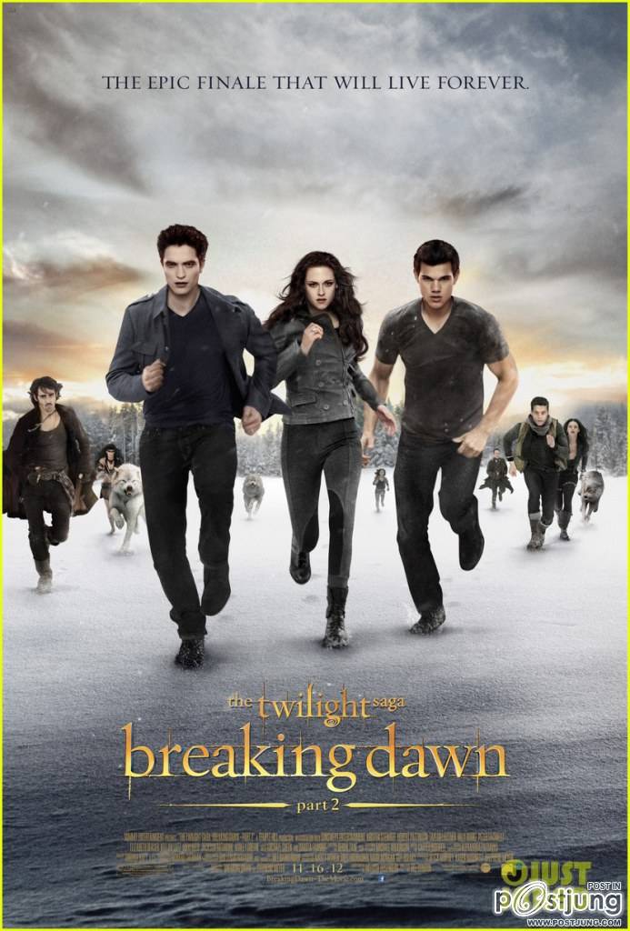 Kristen Stewart & Robert Pattinson: 'Twilight Saga: Breaking Dawn - Part 2' Final Poster Revealed!
