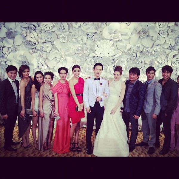 เก็บตกความหวาน งานแต่งแป้ง-ผู้กองต้อม จาก Instagram ดารา