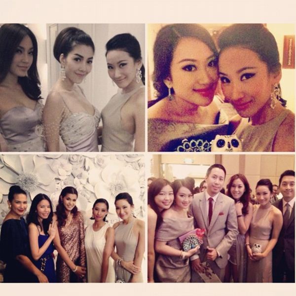 เก็บตกความหวาน งานแต่งแป้ง-ผู้กองต้อม จาก Instagram ดารา