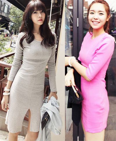 แฟชั่น ชุดเดรสเข้ารูป สุดเป๊ะ