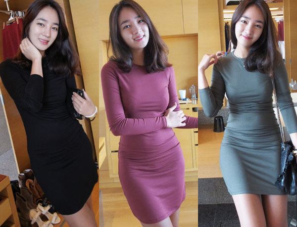แฟชั่น ชุดเดรสเข้ารูป สุดเป๊ะ