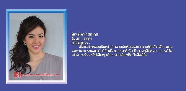 ตัวละครเรื่อง "แรงเงา"