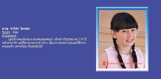 ตัวละครเรื่อง "แรงเงา"