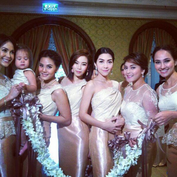 ภาพงานหมั้นแอน+ภูริ สวยมาก