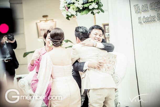 ภาพงานหมั้นแอน+ภูริ สวยมาก