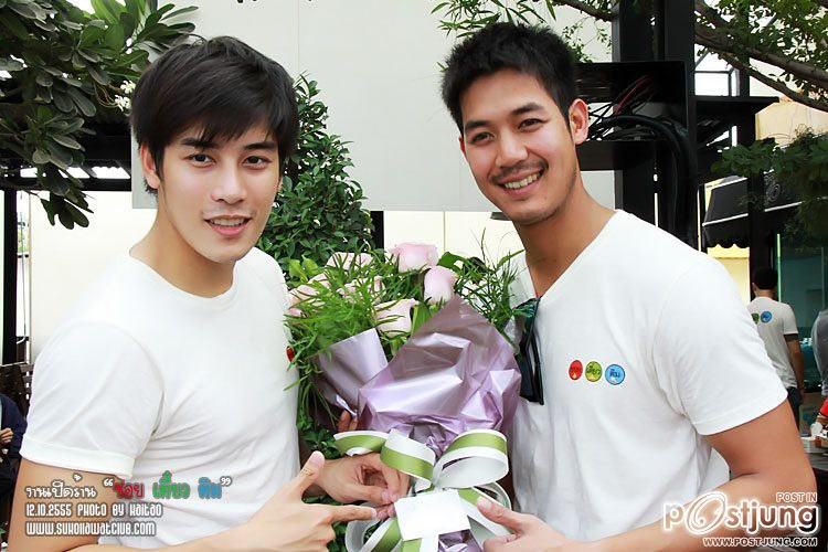 เวียร์กับเหล่าดาราในงานเปิดร้าน ซอย เตี๋ยว ติม