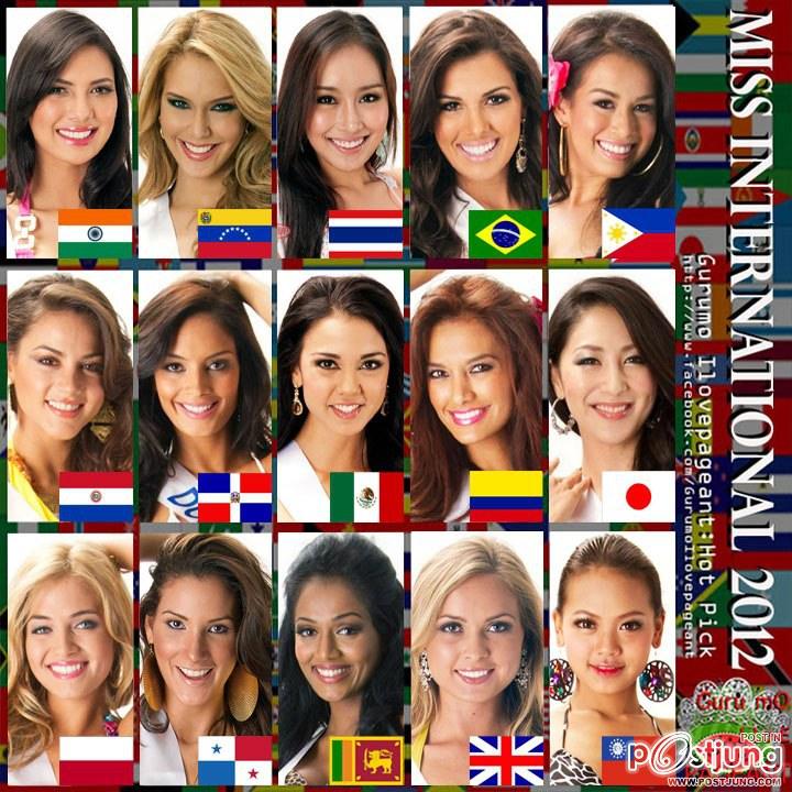 MISS INTERNATIONAL 2012 : Hot Pick By Gurumo Ilovepageant