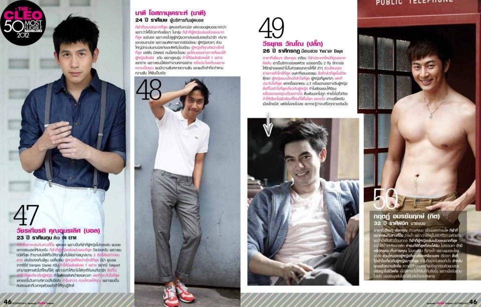 หนุ่มๆคลีโอ2012