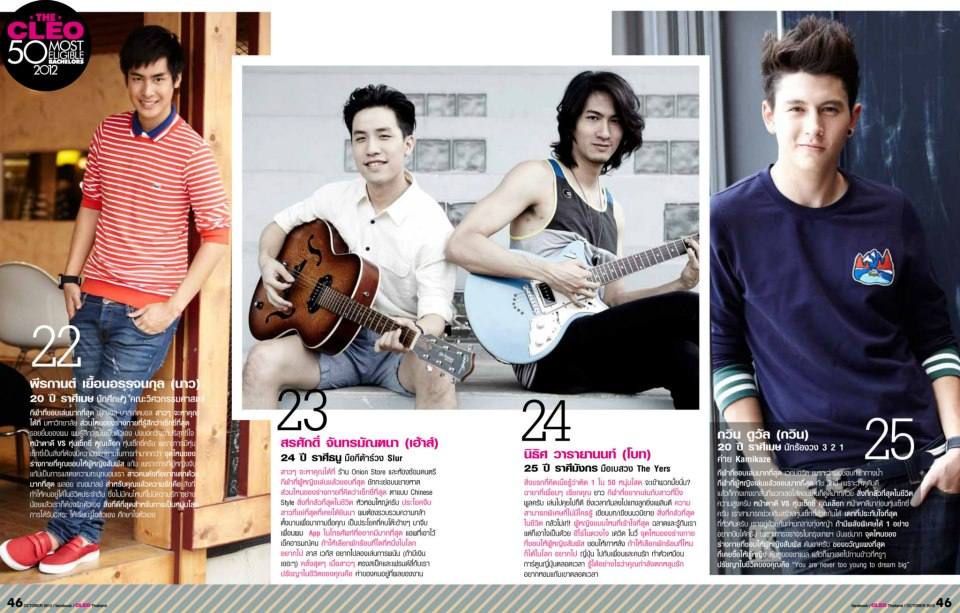 หนุ่มๆคลีโอ2012