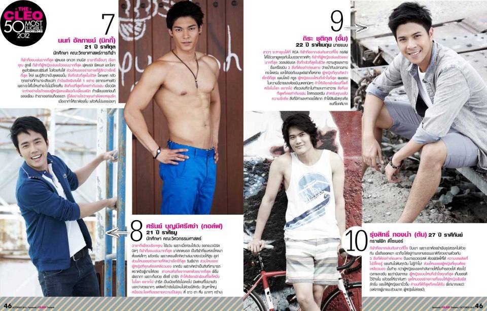หนุ่มๆคลีโอ2012