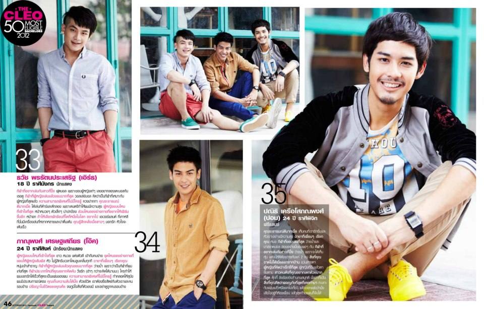 หนุ่มๆคลีโอ2012