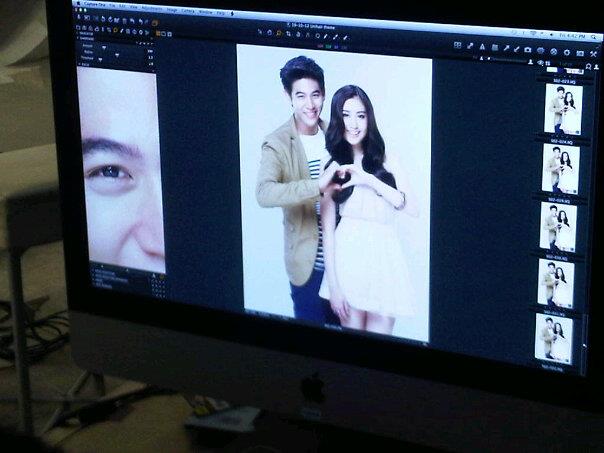 พอร์ช - พิม kz (เช็ญสัญญาช่อง7 แล้ว) @เบื้องหลัง โฆษณา sunsilk