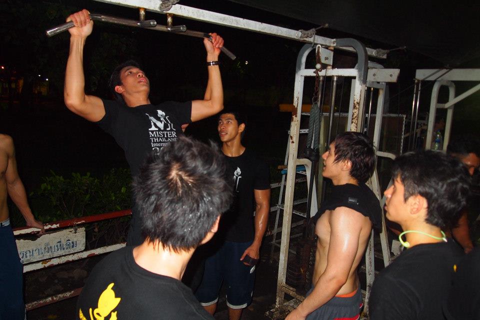 เบื้อหลังความฟิตของหนุ่มๆMister Thailand