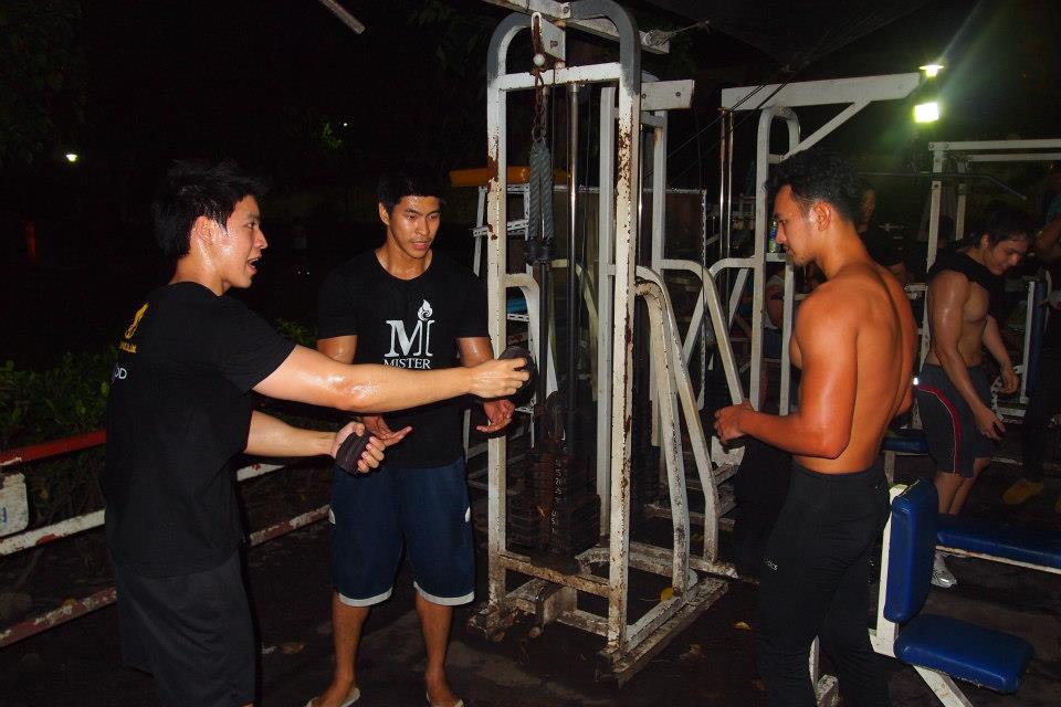 เบื้อหลังความฟิตของหนุ่มๆMister Thailand