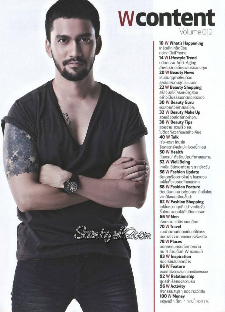 เจ๋ง-เดชา โคนาโล @ Watsons Magazine vol.12 Oct.-Nov.2012