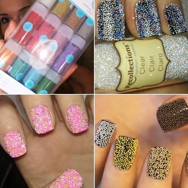 DIY แต่งเล็บสวยไฮโซ สไตล์ คาเวียร์ เนล
