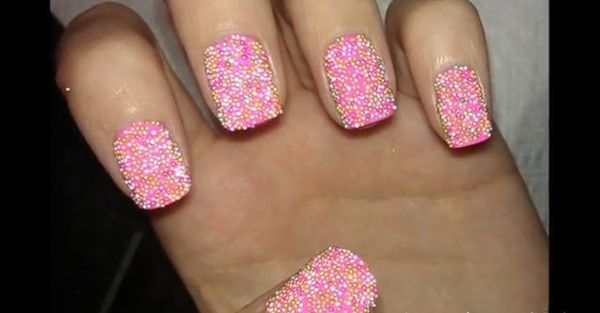 DIY แต่งเล็บสวยไฮโซ สไตล์ คาเวียร์ เนล