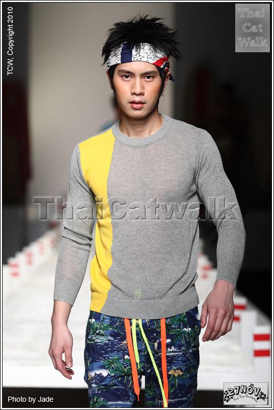บรรดานายแบบ จาก 27 Nov. Elle Fashion Week