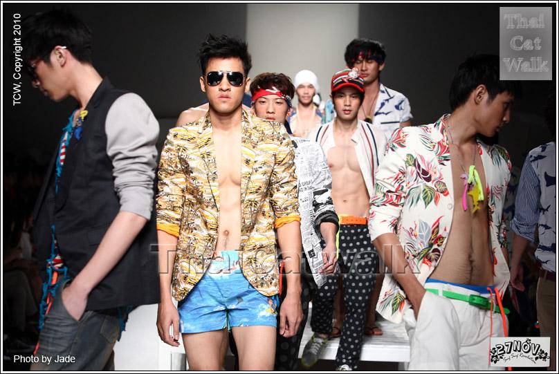 บรรดานายแบบ จาก 27 Nov. Elle Fashion Week