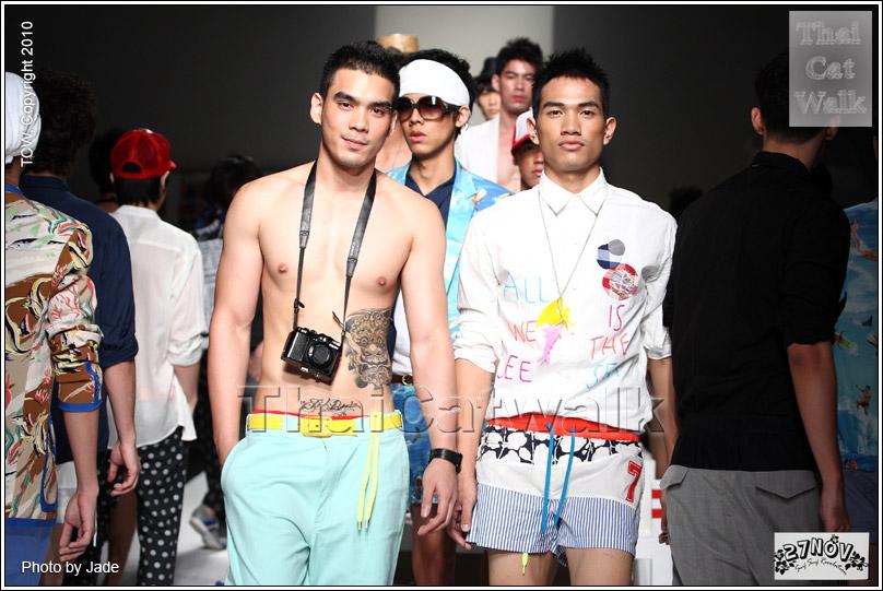 บรรดานายแบบ จาก 27 Nov. Elle Fashion Week