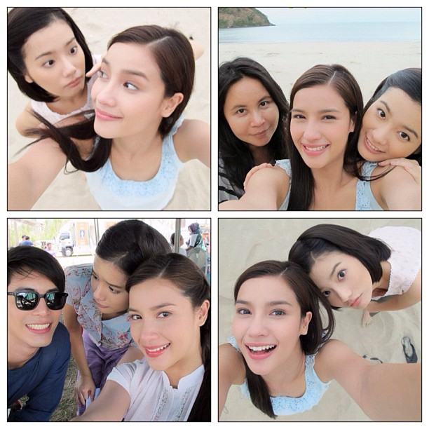นักแสดงจากละครเรื่อง "สาวน้อย" น่ารักกันทั้งนั้น