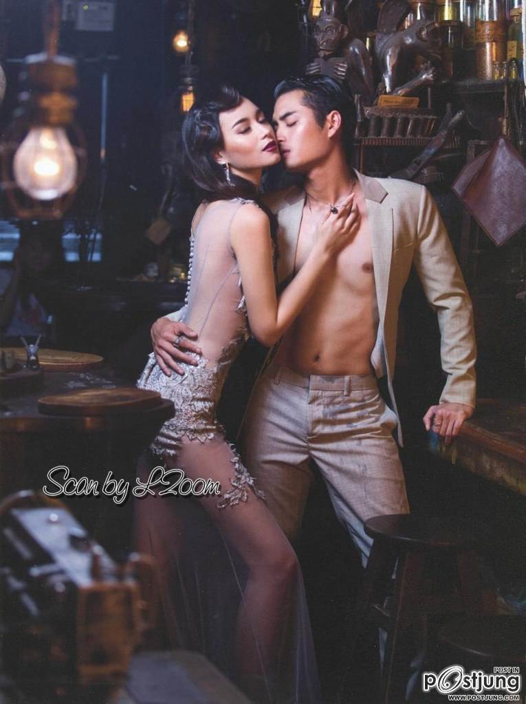 บี-น้ำทิพย์ & ปั้นจั่น-ปรมะ @ CROW MAGAZINE vol.1 no.14  November 2012