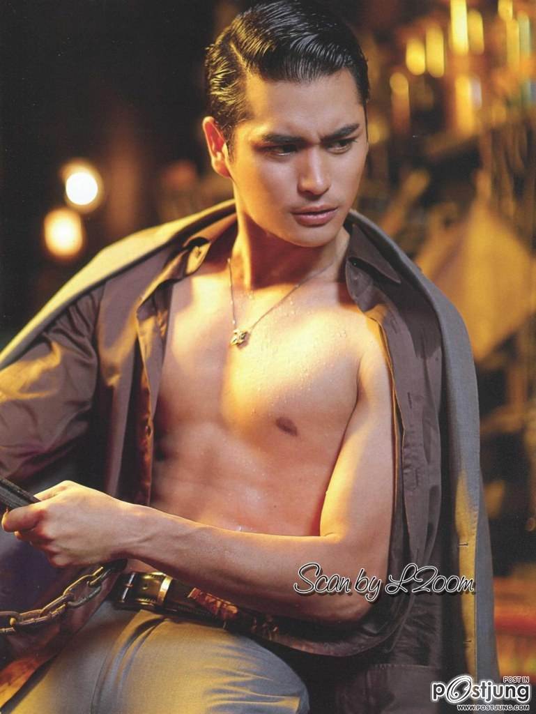 บี-น้ำทิพย์ & ปั้นจั่น-ปรมะ @ CROW MAGAZINE vol.1 no.14  November 2012