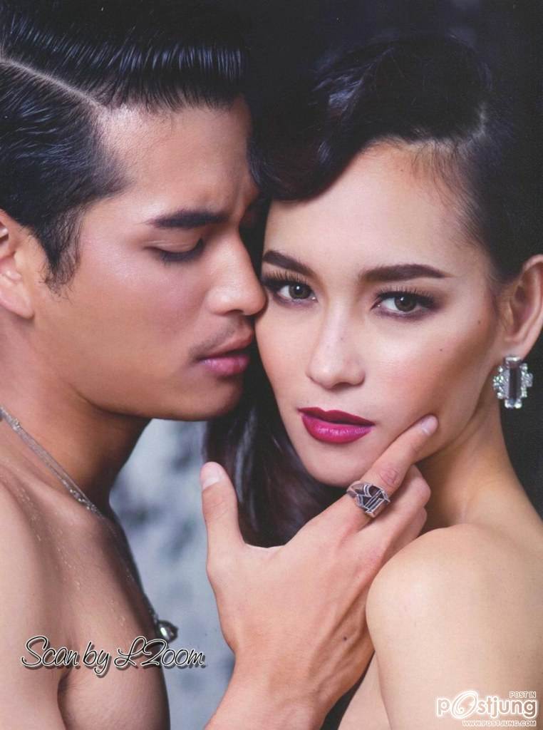 บี-น้ำทิพย์ & ปั้นจั่น-ปรมะ @ CROW MAGAZINE vol.1 no.14  November 2012