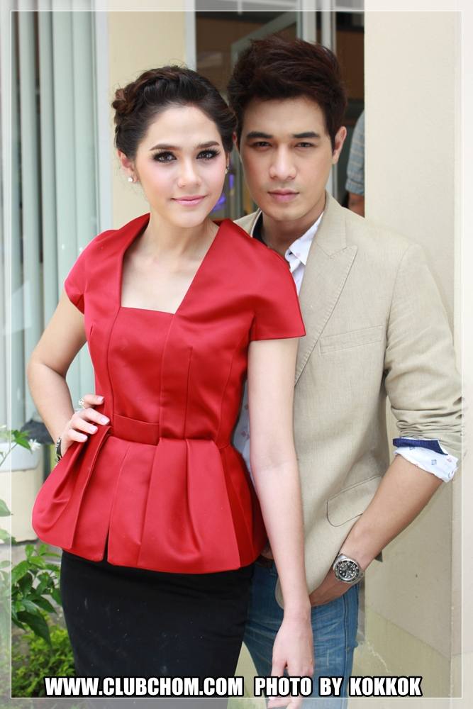 ชมพู่ อารยา บวงสรวงละคร "คุณสามี(กำมะลอ)ที่รัก"