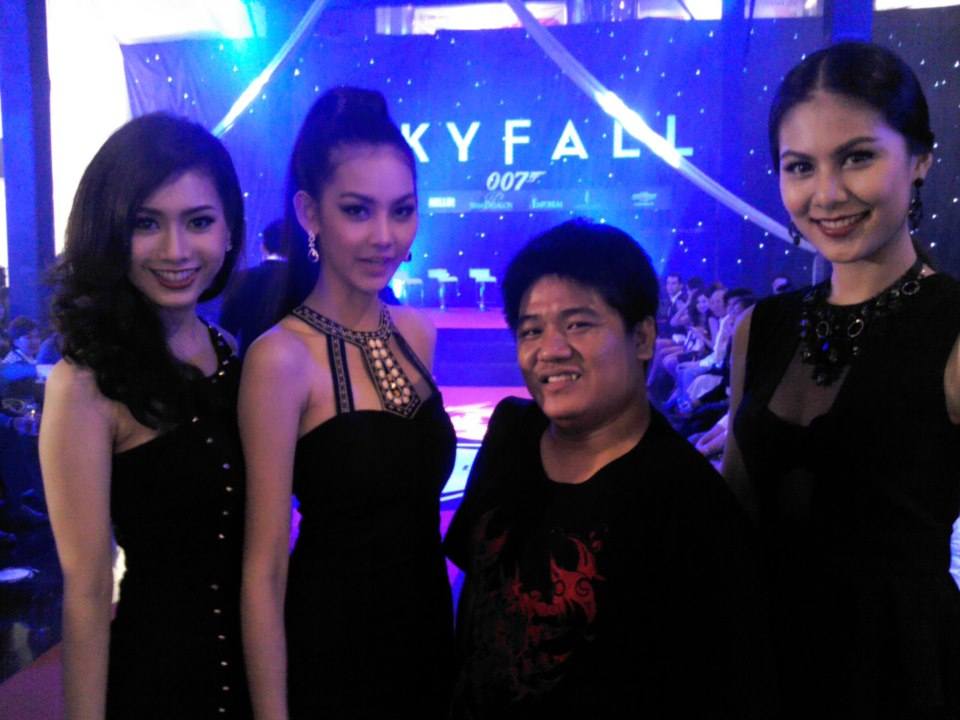 สาวๆ miss universe thailand มางานกาล่าหนังเจมส์บอนด์ Sky Fall ที่พารากอน