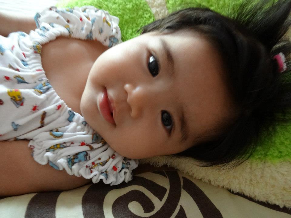 นู๋ชื่อน้องอะตอม อายุ 3 เดือนค่ะ